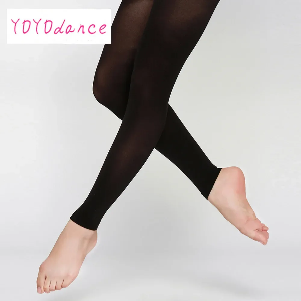 Wholesale 2026 Flexible Nylon Spandex Girls SA,MA,LA Black Pink Adult Girl Kids Soft Pantyhose Footless Ballet Dance Tights