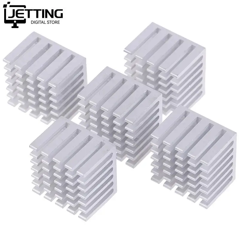 Acessórios de Resfriamento 20x20x10 mm Peças Faça Você Mesmo Dissipador de Calor Chip Gpu Dissipador de Calor de Alumínio - Imagem 5