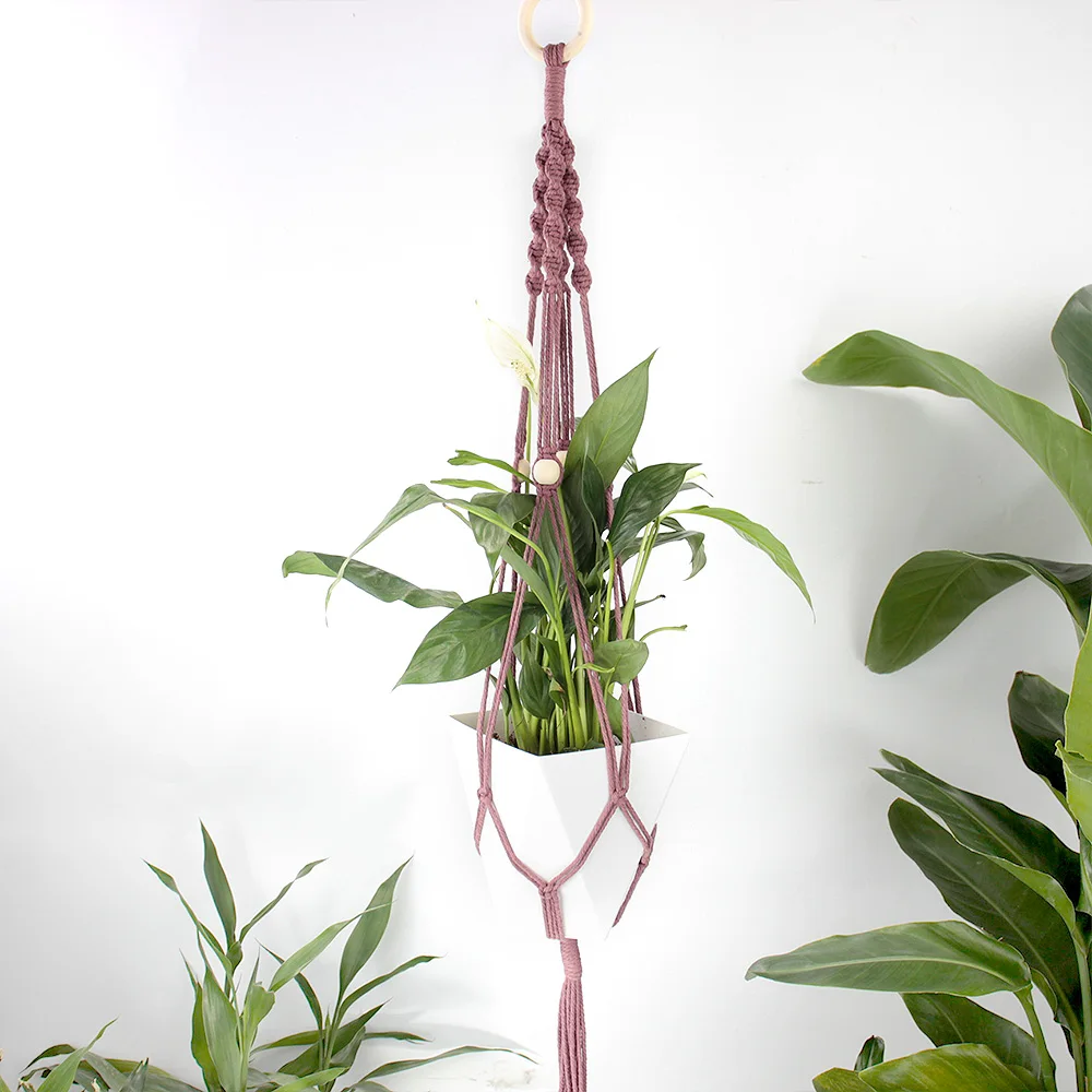 Macrame Plant Basket Kit 5