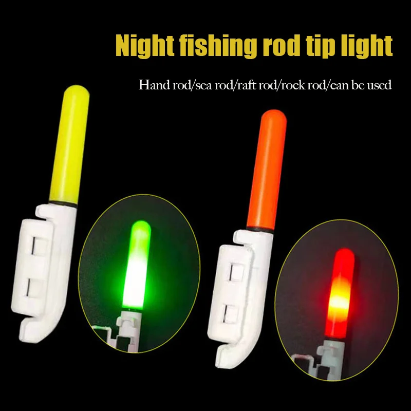 Bâton lumineux LED pour canne à pêche nocturne - Flotteur lumineux étanche pour pêche de nuit et rock fishing