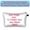 Custom Your Image / Logo / Name Wallet Women Makeup Bags Ladies Cosmetic Cases Female Toiletries Organizer Storage Bags 1