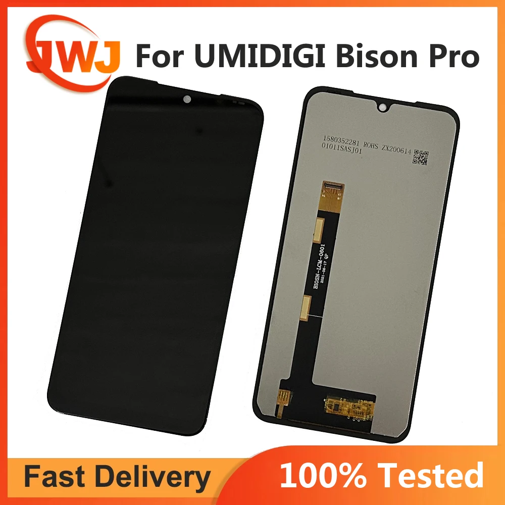 

6.3" Tested For UMIDIGI Bison Pro LCD Display + Touch Screen Digitizer Assembly Replacement For Bison Pro LCD Screen + Glue