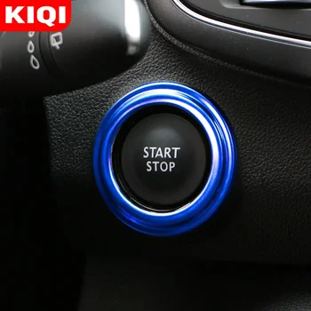 Renault Koleos 용 자동차 엔진 시동 정지 점화 키 링 Samsung QM6 2016 2017 2018 2019 2020 액세서리