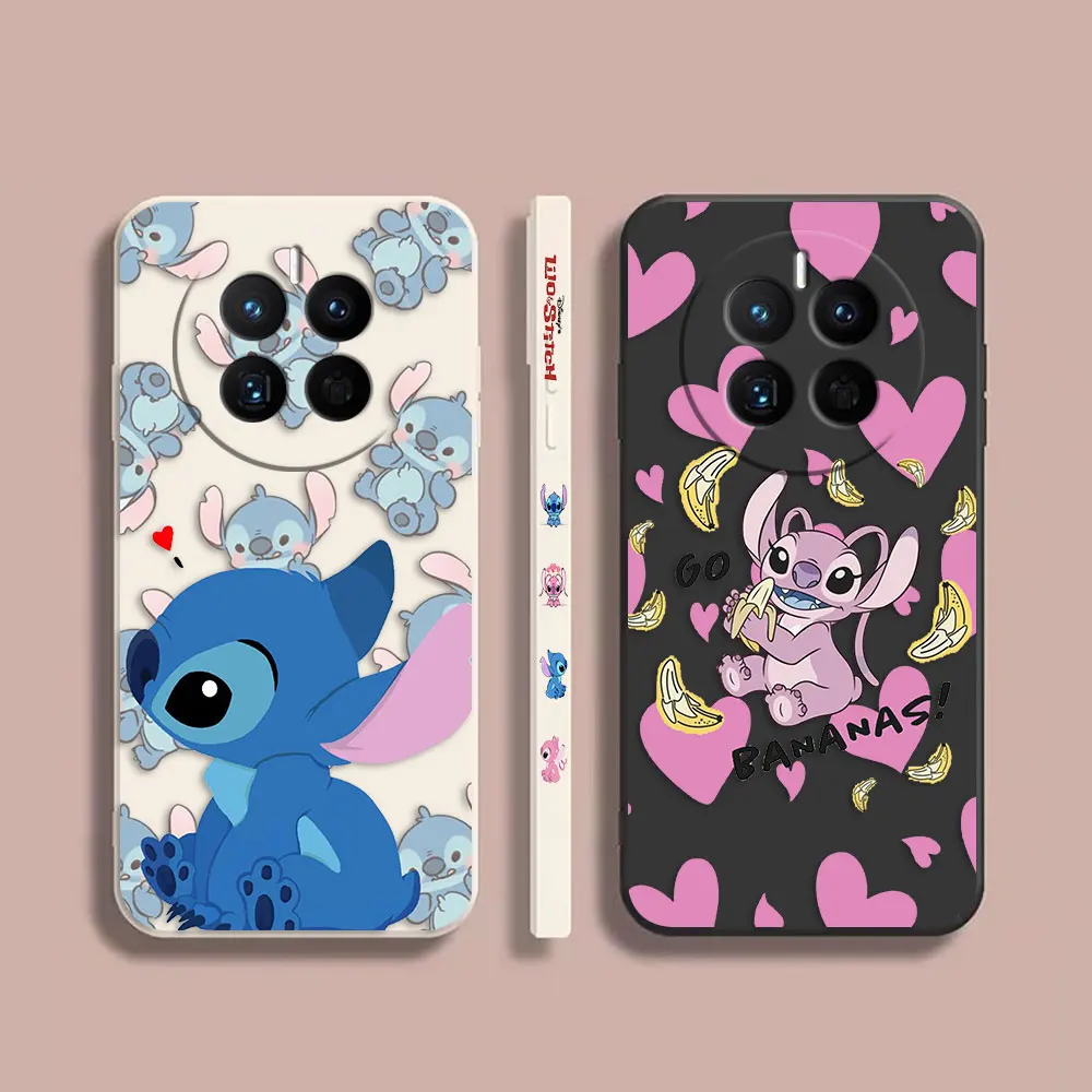 

Phone Case For Huawei MATE 10 20 20X 30 40 50 P20 P30 P40 P50 P60 PRO PLUS Case Cover Funda Cqoue Shell Couples Stitch And Angel