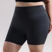 Plus Size Sports Shorts Women Seamless Skinny Shorts Outdoor Running Sexy Hip Liftting High Elastic Yoga Shorts Summer - Image 5