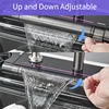 Shinesia Stainless Steel Kitchen Waterfall Sink Digital Display Large Single Sink Dish Basin Sink With Multifunction 6