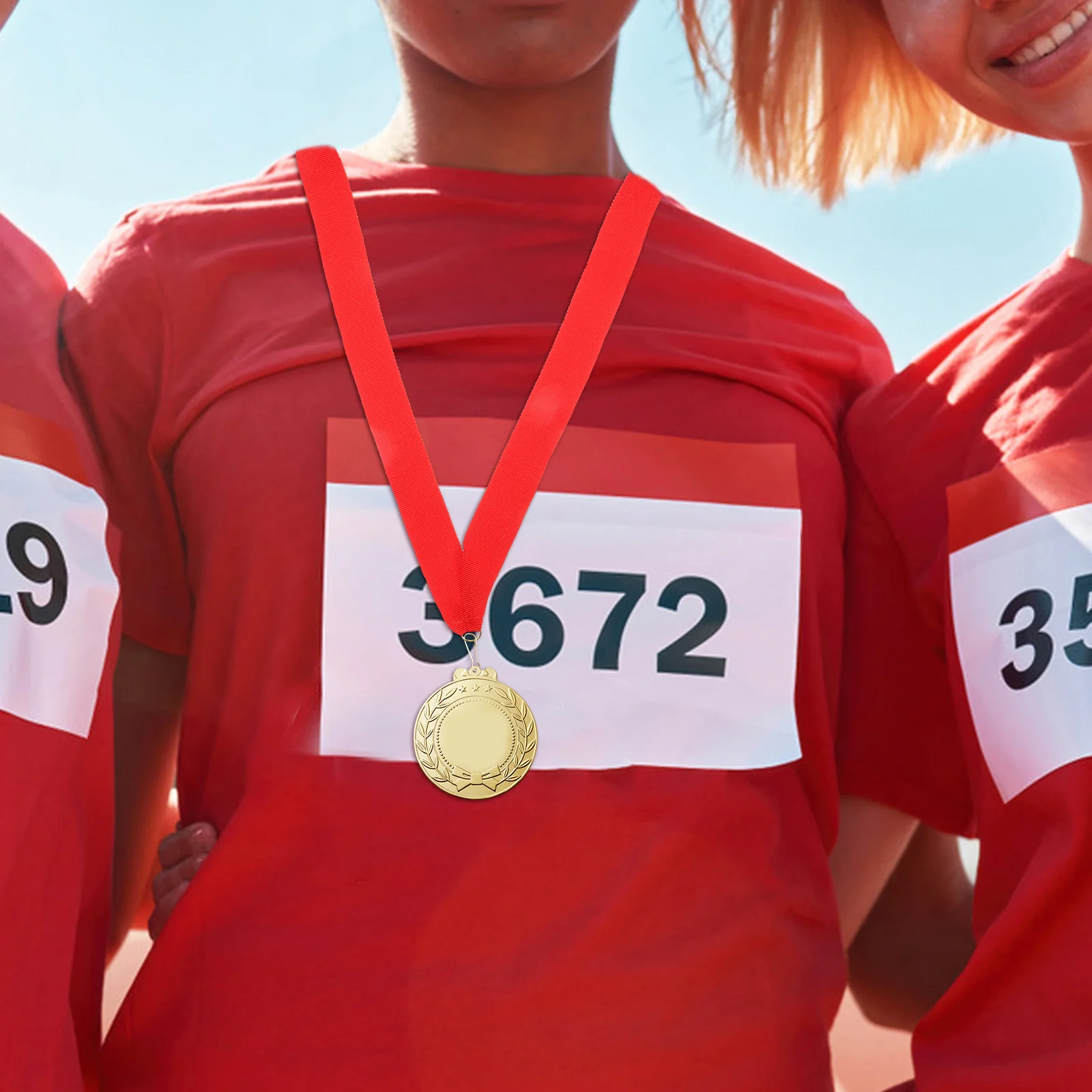Running Medal Hangers Lanyard Neck for Award Championship Ribbon Lanyards Strip