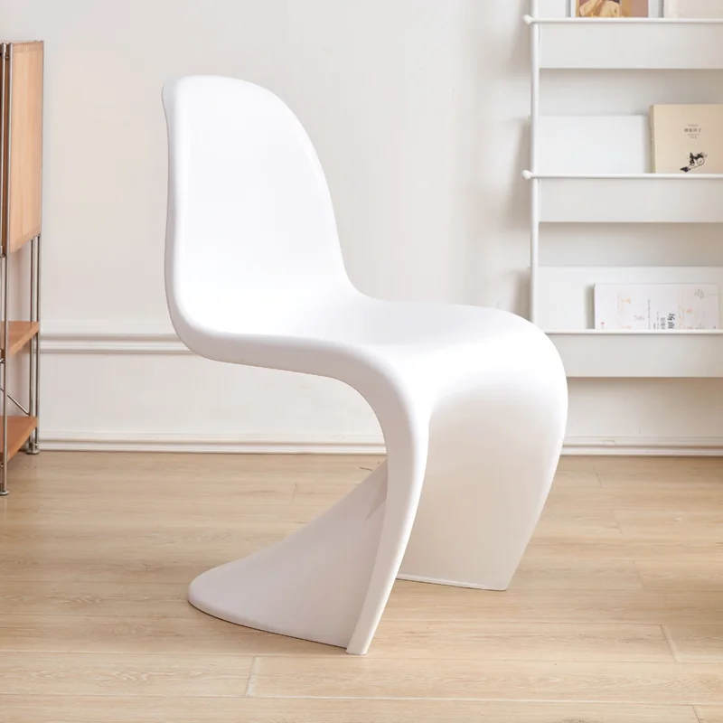 

Nordic Dining Chair Simple Plastic Designers Negotiate Dining Chair Dressing Kitchen Restaurant Sillas Home Furniture WKDC