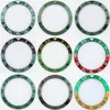 GMT bezel 38-30.7mm ceramic/aluminium tilting Luminescent 24/12 GMT watch bezel inserts into watch accessories for 40mm case
