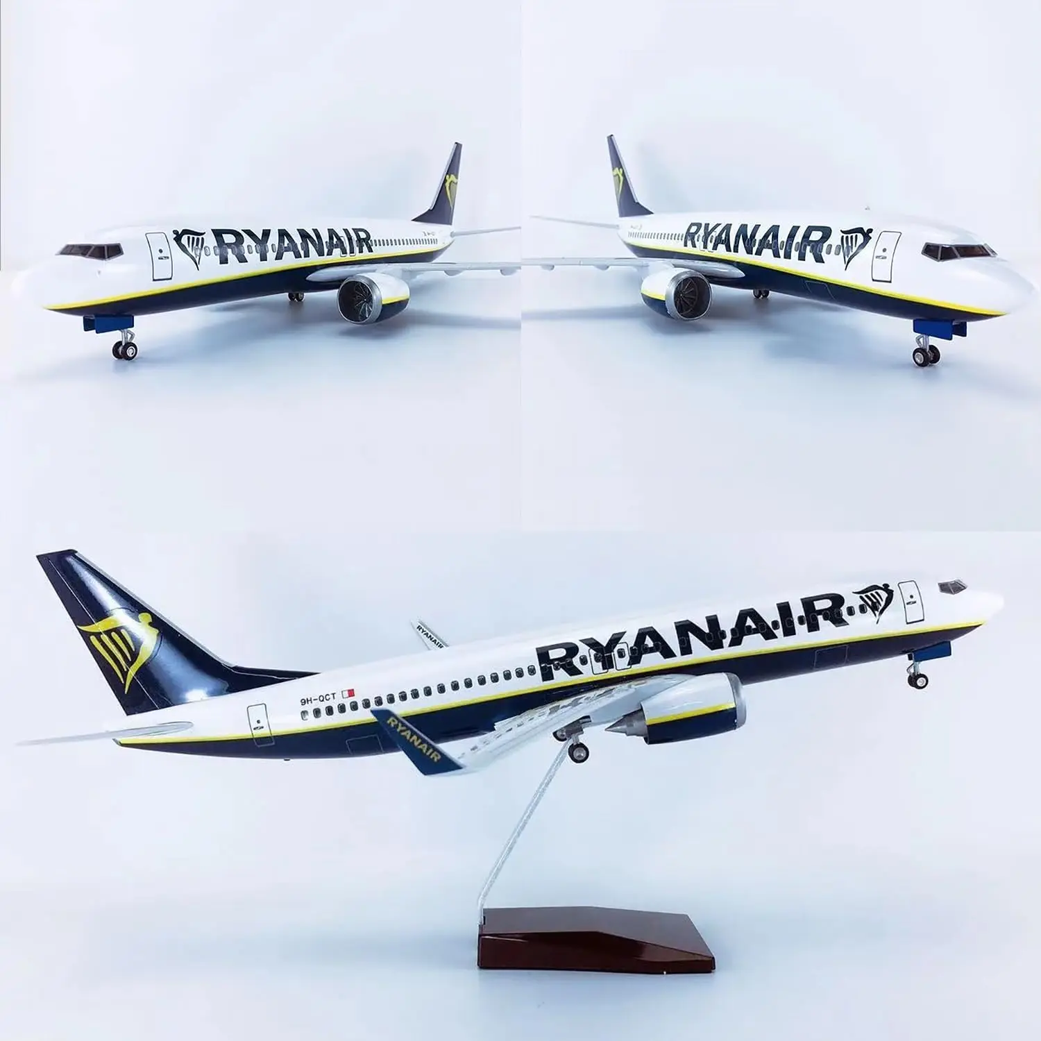 1/85 Scale 47CM Aircraft Toys 737 MAX B737 Air Ryanair Airlines