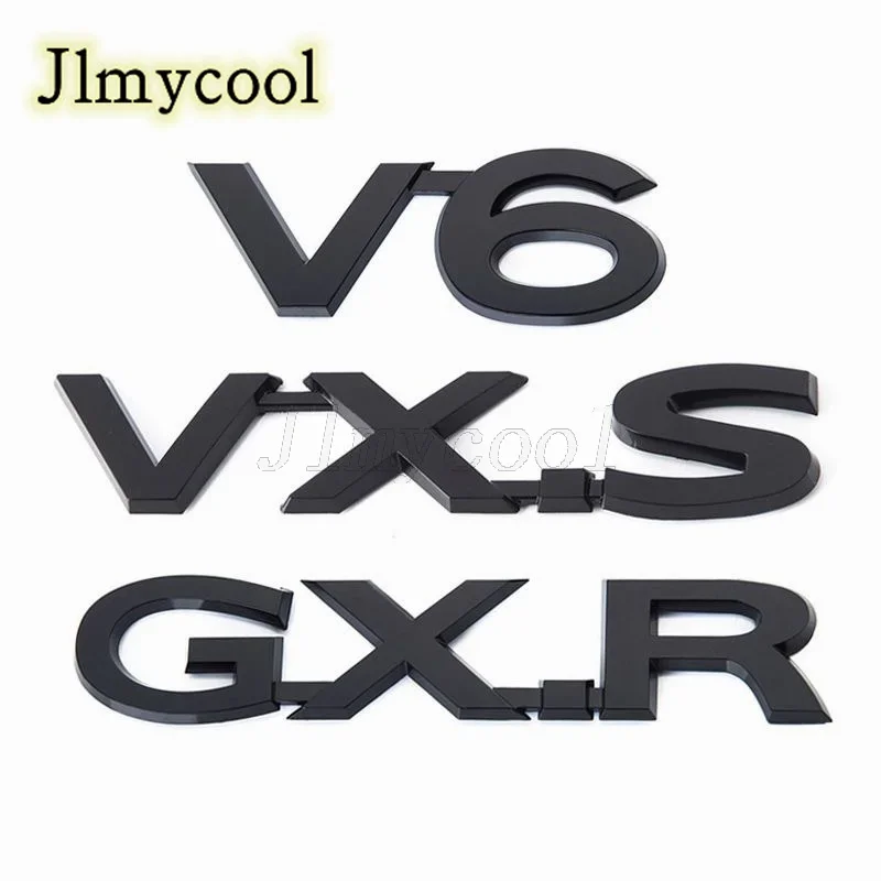 도요타 랜드 크루저 자동차 엠블럼 블랙 개조 로고, 프라도 트렁크 뚜껑 스티커, V6, V8, 5.7, GXR, VXR, TXL, VXL, VXS