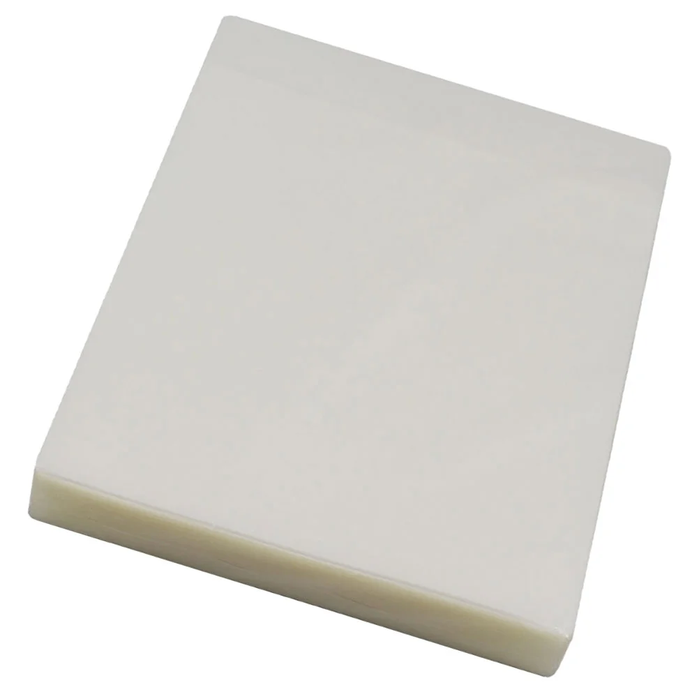 

100 Sheets of Thermal Laminating Film Sheet Laminating Pouches Clear Plastic Photo Laminating Sheets