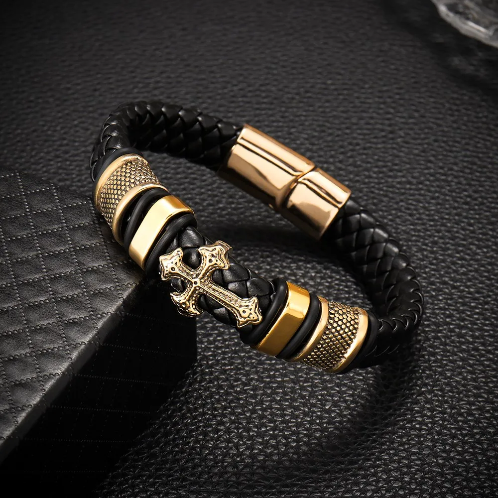 Luxury Men’s Cross Bracelet 5