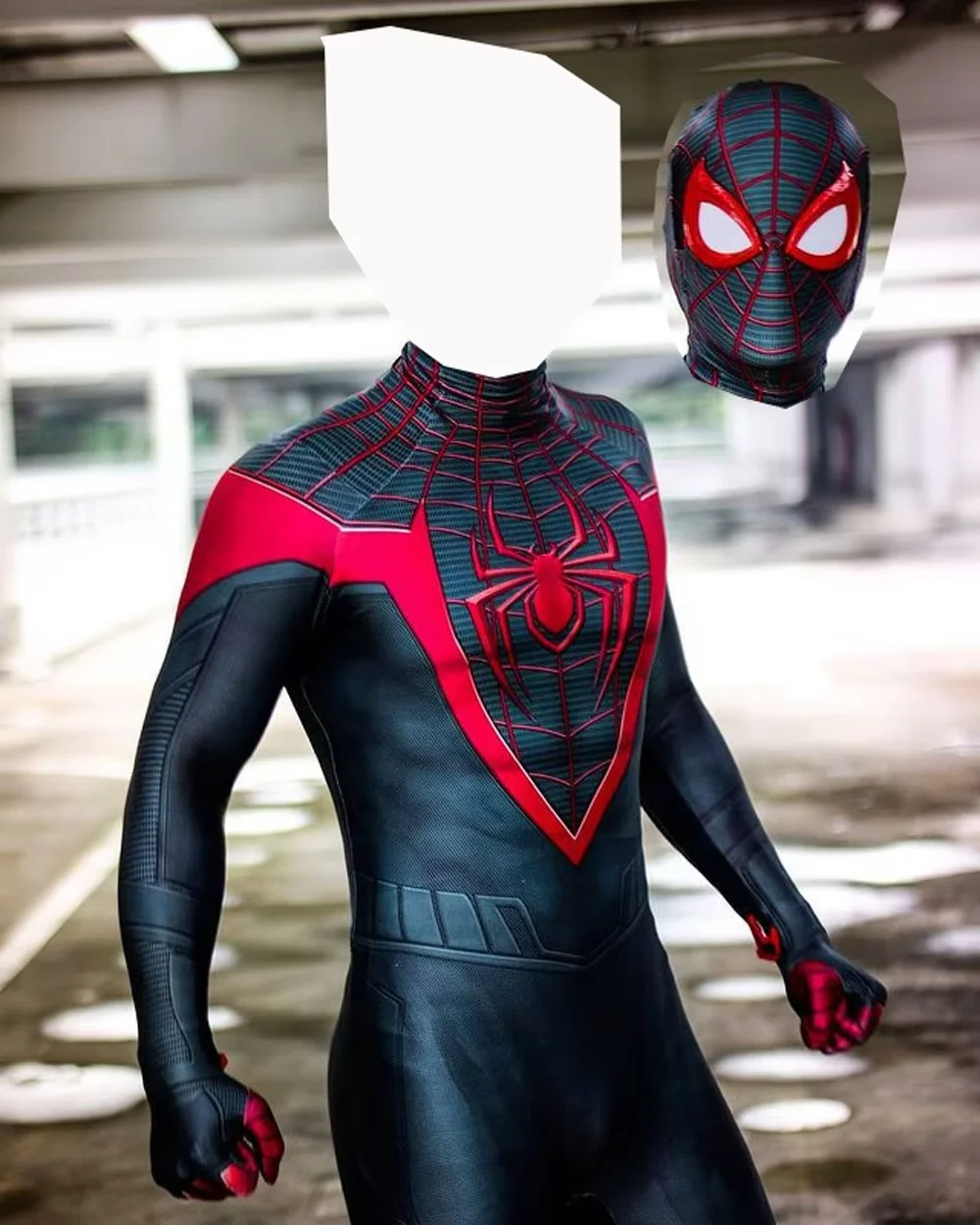 大人用 マイルズ・モラレス PS5 スパイダーコスプレ ピーター