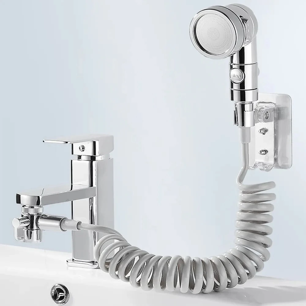 New3ModeKitchenFaucetDiverterValvewithshowerheadTapAdapter