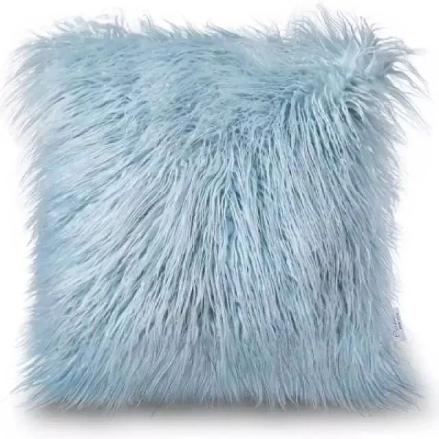 

50cm Real Mongolian fur Tibetan sheepskin cushion cover