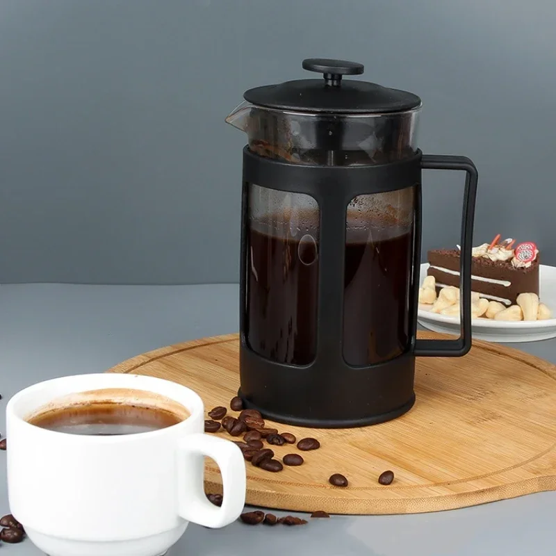 Description Picture 3 of itemBorosilicate Glass Heat Resistant French Press Coffee Maker 350ML Capacity Coffee Press Pot Serve Coffee Maker With Filtration