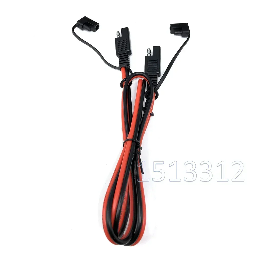 14 AWG 100CM Quick Disconnect Extension Cable Sae Power Connector SAE to SAE Heavy Duty Extension Cable With Dust Cap