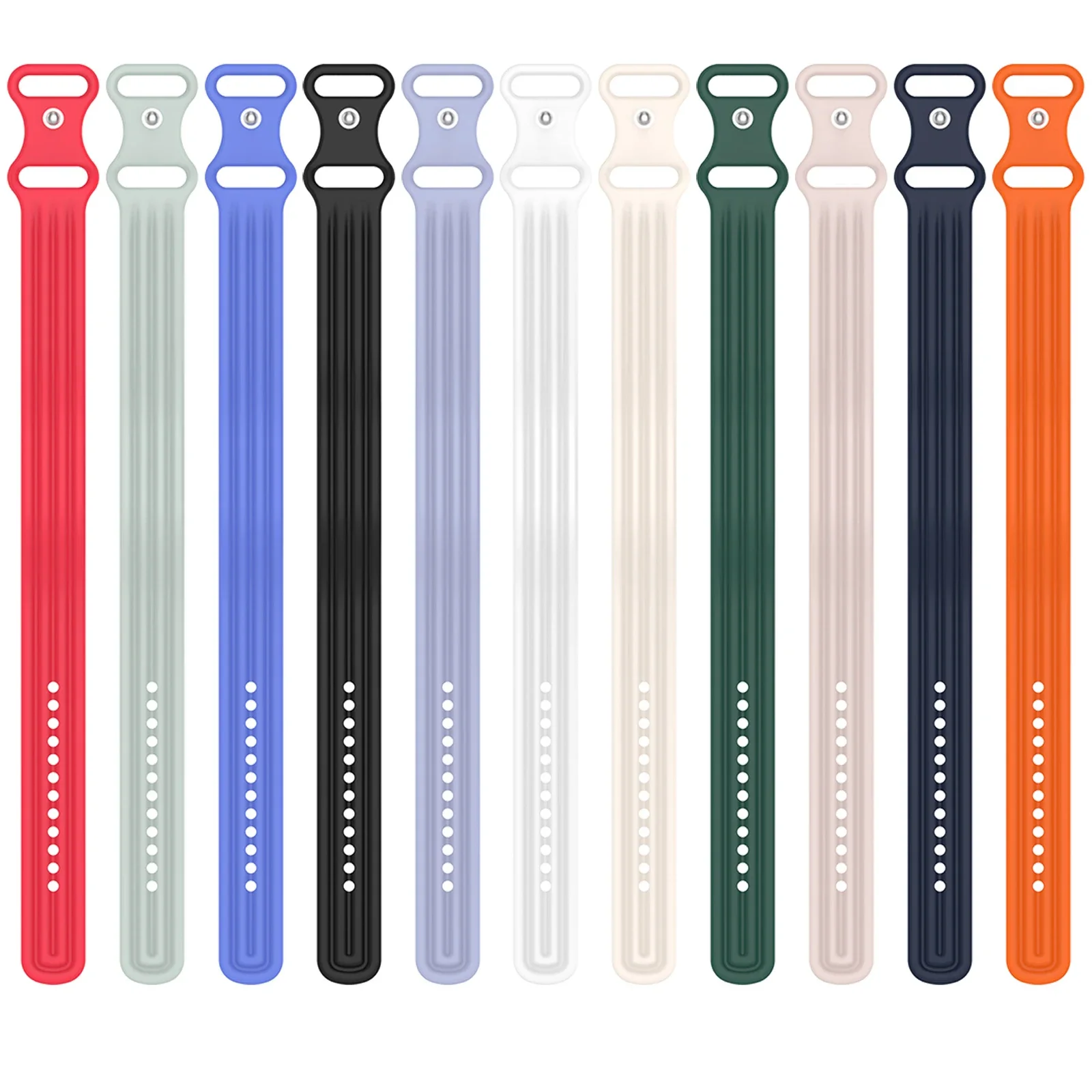 Enhanced Product Title:  
Premium Silicone Sports Strap - Adjustable Replacement Wristband