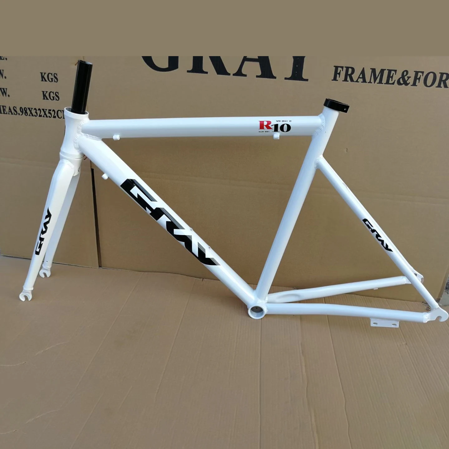 Carbonio Telaio Pista Alluminio Telaio Carbonio Bici In Acciaio O - Main Image