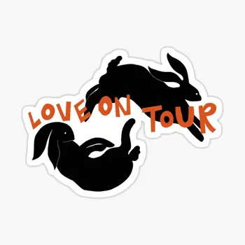 Love On Tour 10PCS 스티커 만화 거실 스티커 인쇄 재미 있는 홈 자동차 물병 수하물 아트 배경, 귀여운