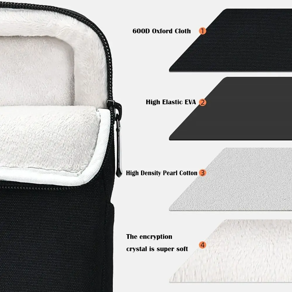 Water-Resistant Shockproof Laptop Sleeve with Large Capacity