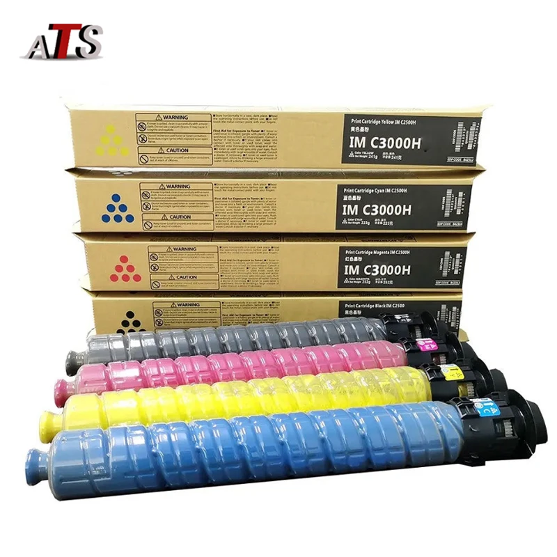 

1Set/4PCS IMC3000 IMC3500 Toner Cartridge for Ricoh Refilled Printer Toner Cartridge New Compatible IM C3000 IM C3500