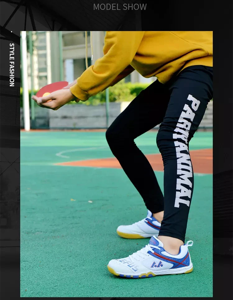 Description Picture 3 of itemMen Women Non-slip Breathable Table Tennis Shoes Outdoor Sports Training Sneaker Wear-Resistant Sport Shoe