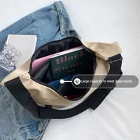 Nylon Hobos Crossbody Bags Solid Casual Zipper Women's Bags 2024 Fashion High Capacity Solid Color Single Shoulder Totes Bag - Image 5