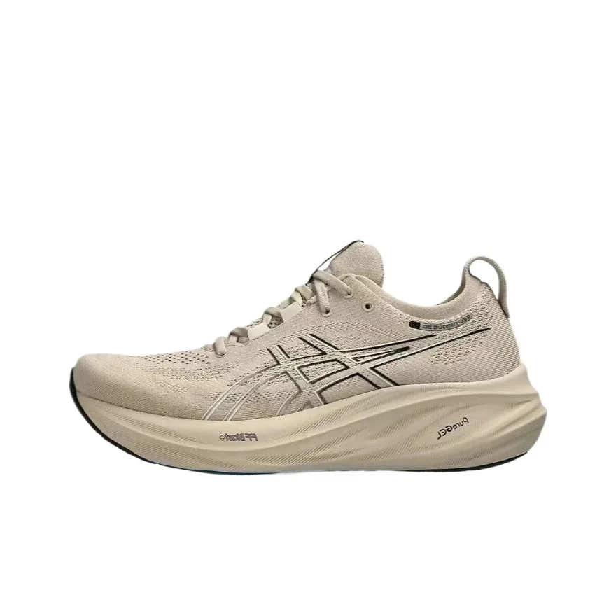 Original Asics Nimbus 26 Running Shoes Men Cushion Wear-resistant Unisex Sneakers