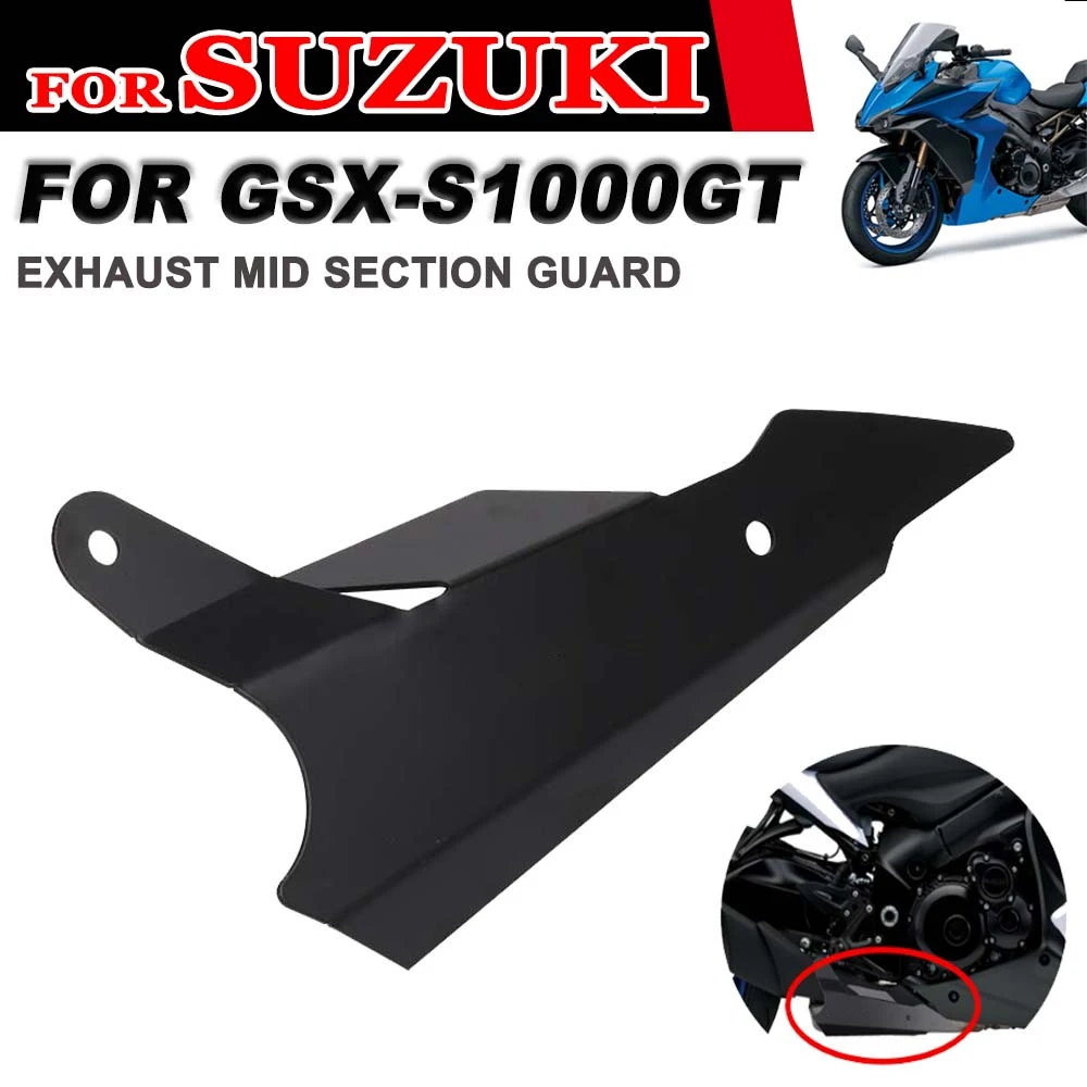 

Exhaust Pipe Protector Heat Shield Anti-scalding Cover for Suzuki GSX-S1000GT 2022 GSX-S1000 GSX-S1000F GSXS1000 F GT 2015 Parts