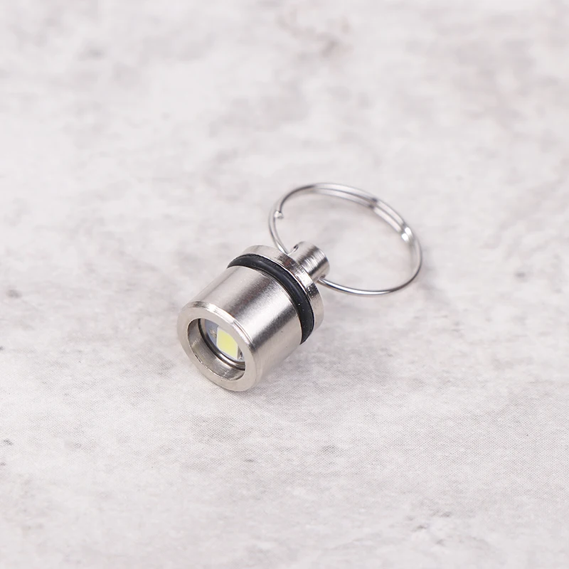 2Pcs Mini Electronic Light Keyring Flashlight Lamp Keychain Mini