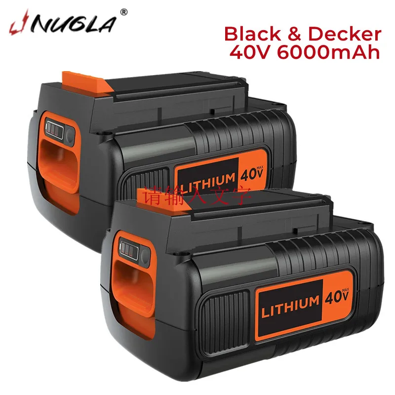 For Black and Decker 40V Battery Replacement