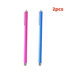Universal Long Stylus Pen for Tablets and Smartphones (Pink blue)