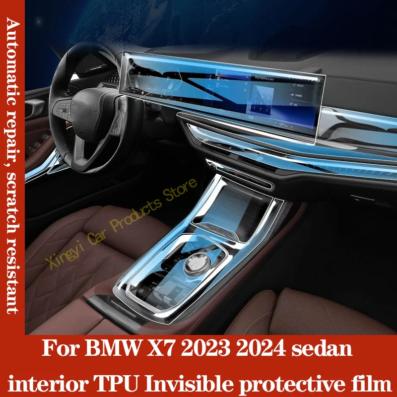 

Для BMW X7 2023 2024 автомобильный экран GPS-навигации, экран центральной консоли, аксессуары для интерьера автомобиля