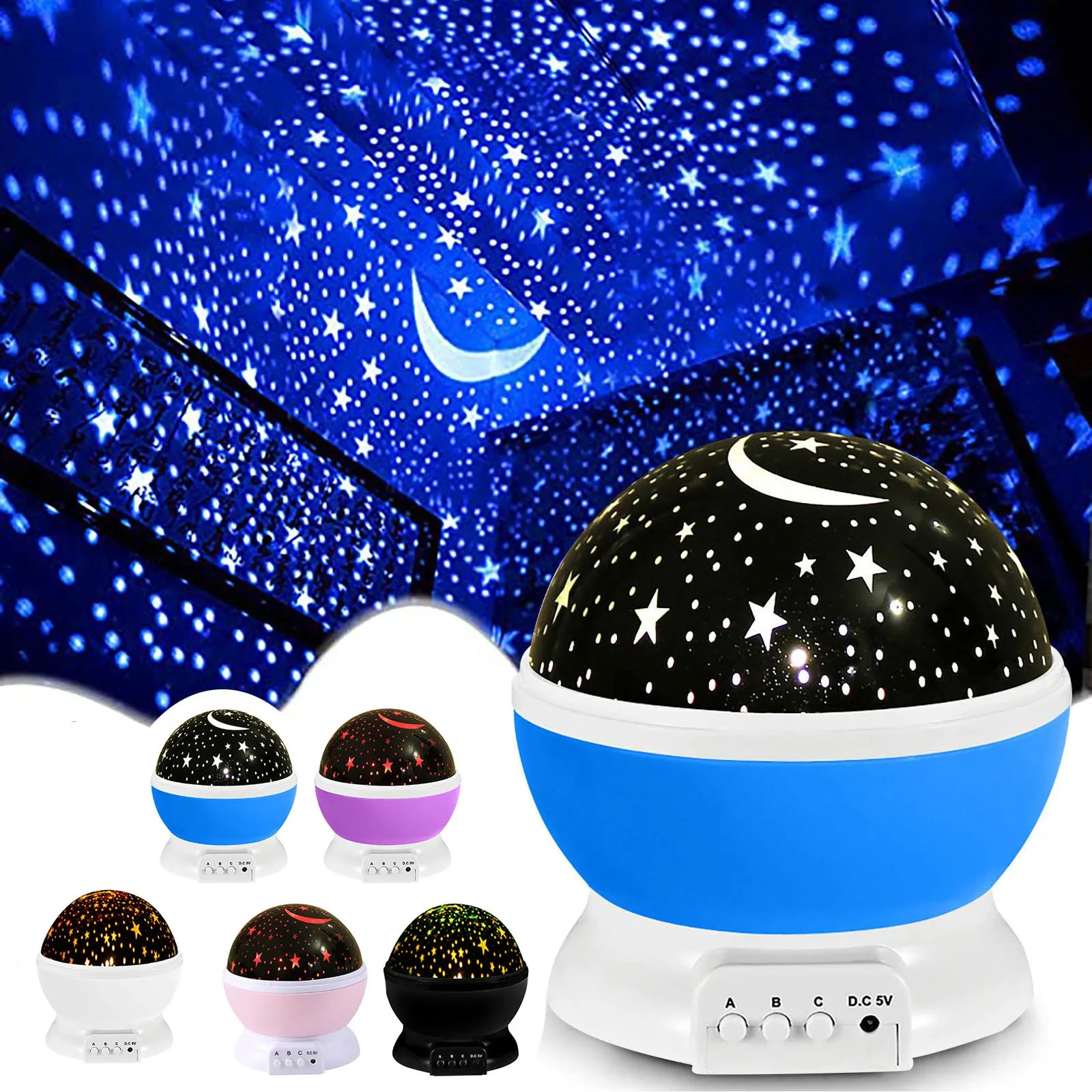 Lâmpada Projetor Galaxy Astronauta | 33 Efeitos De Luz | Controle Remoto | Presente Criativo