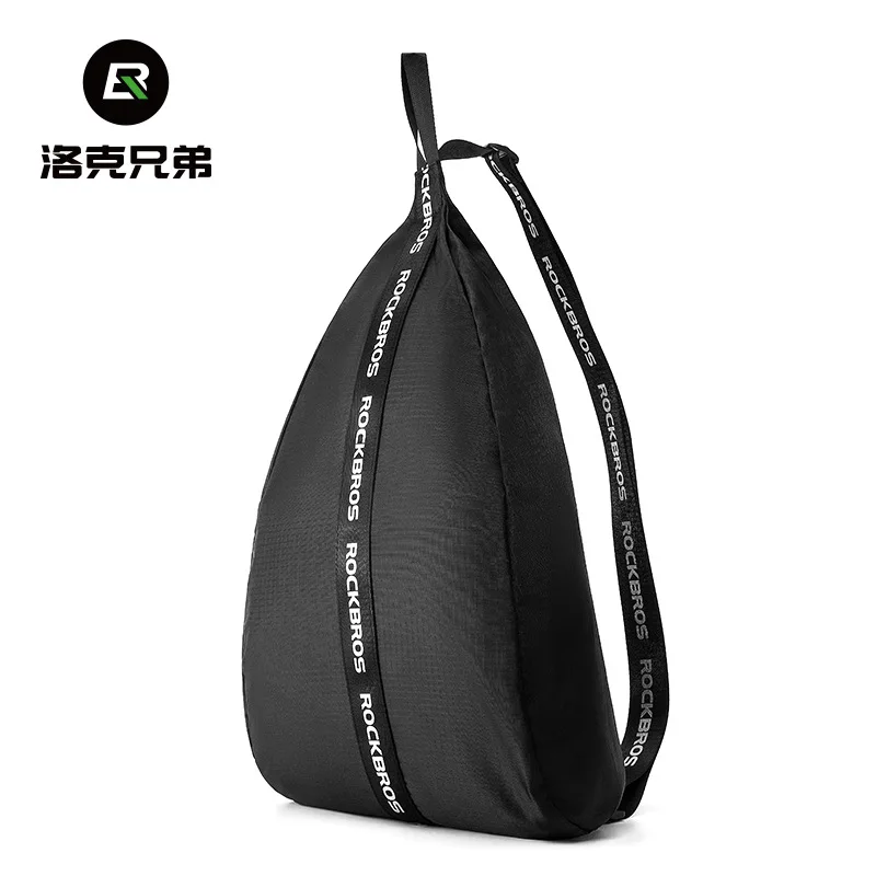 

ROCKBROS Motorcycle Helmet Bag Large Capacity Cycling Storage Bags Reflective Adjustable Travel Shoulder Bag Bike Bicycle Bag