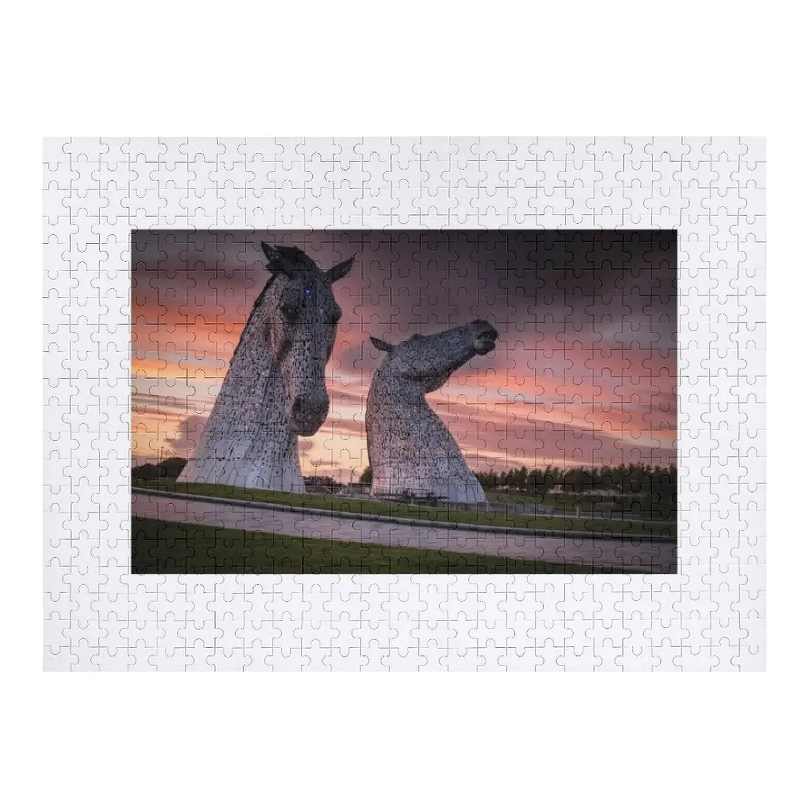 The Kelpies Jigsaw Puzzle Custom Child Gift Woodens For Adults Personalized Name Custom Gifts Puzzle