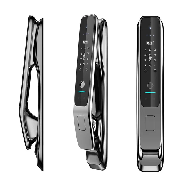 3D Face Recognition Tuya Wifi Lock Smart Door Lock with Capture Camera Intelligent Electronic Lock Digital Door Lock 2