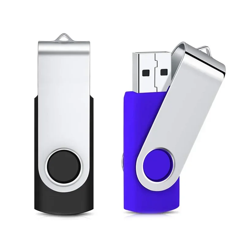 Metal USB Flash Memory 128GB 64GB 32GB High-Speed 16GB 8GB 4GB USB Flash Stick Pen Drive 128MB Custom Pendrive Logo