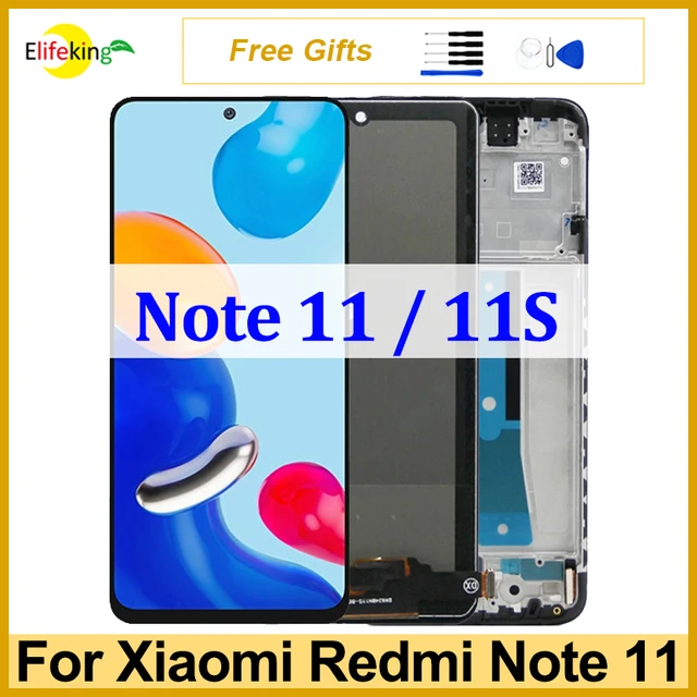 6.43 LCD Display+Touch Screen For Xiaomi Redmi Note 11 2201117TG,  2201117TI