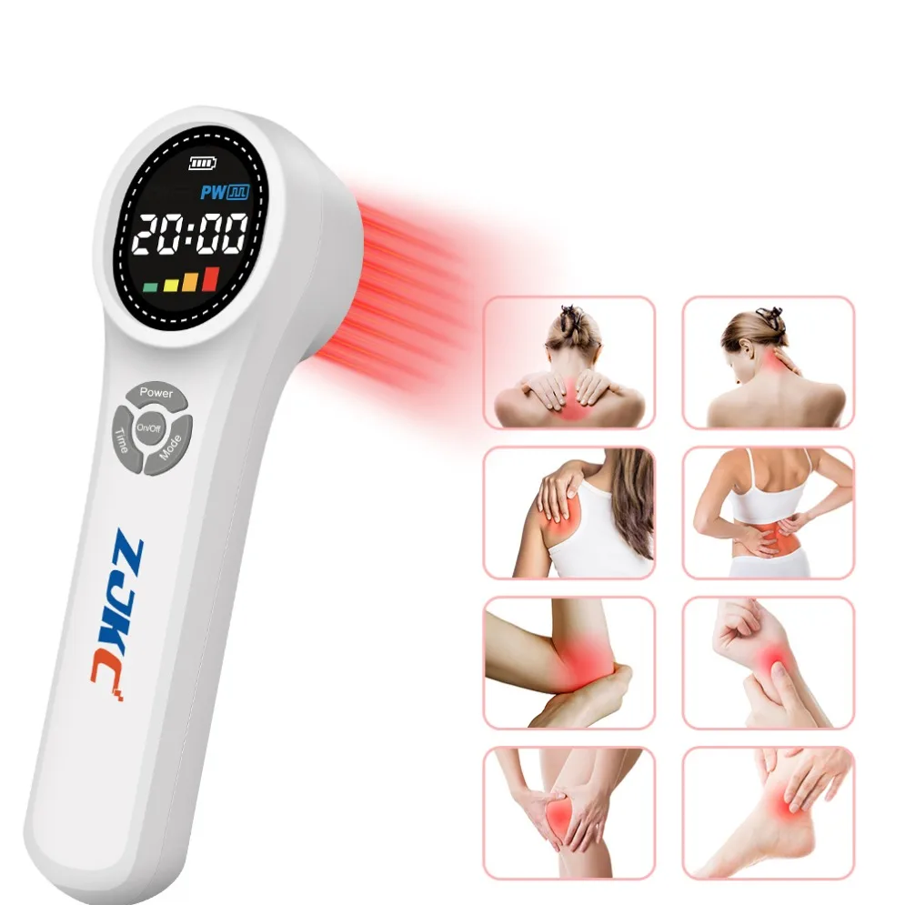 

ZJKC Professional MLS Cold Laser Therapy Device 980nm 810nm 660nm for Arthritis Sport Injury Back Neck Joint Pain Relief Machine