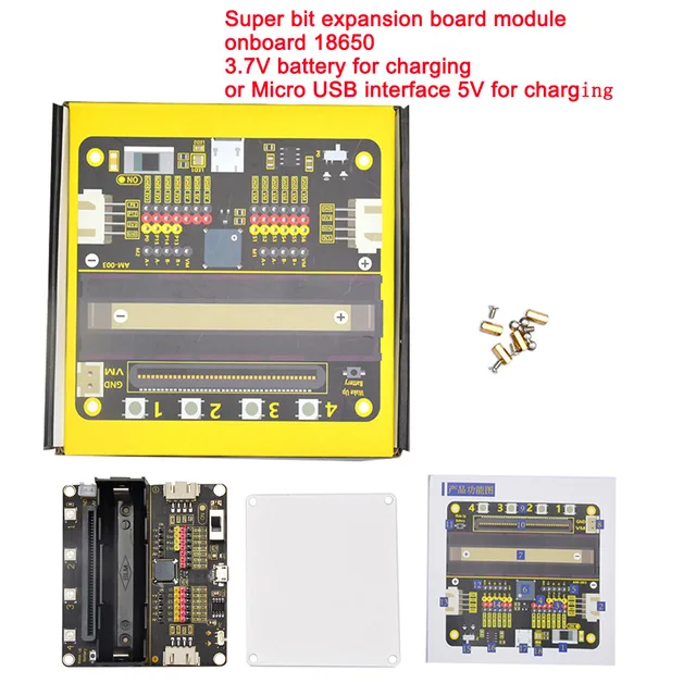 DFRobot Carte D'extension Pour Micro:Bit - Compatible Gravity Acheter à