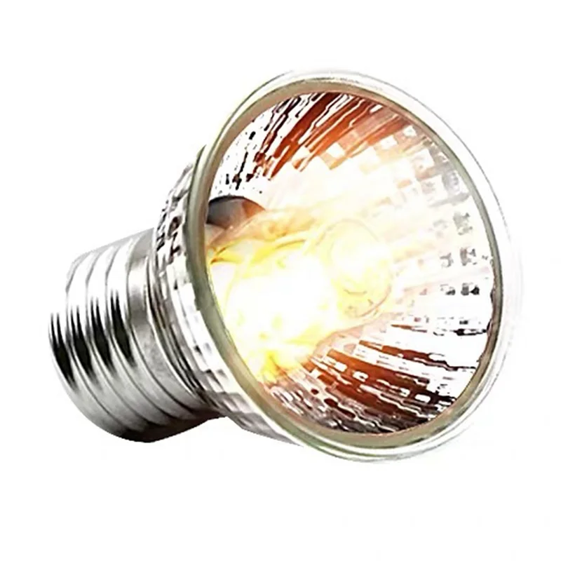 A82X-10PCS Reptile Lamp Bulb Turtle Basking UV Light Bulbs Heating Light Full Spectrum Sunlamp For Amphibians