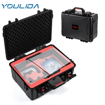 Custodia da trasporto sottile PS5 Custodia rigida Custodia impermeabile Valigia da viaggio per accessori controller console Sony Playstation 5