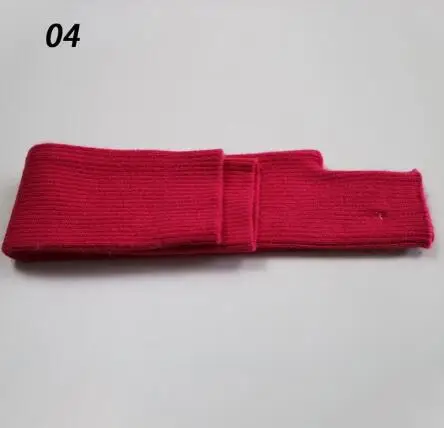 Sparsil Women's Winter&Autumn Christmas Cashmere Blend Knitted Long Gloves Solid Color Fashion Warm For Lady Elbow Mittens 4Rose Red