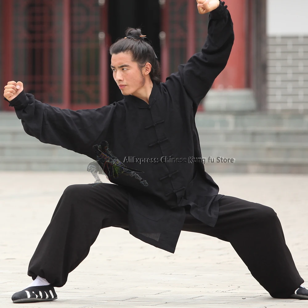 Maßschneider Tai chi Uniformen kampfkunst Kung fu Wushu Anzug Flügel Chun Jacke und Hosen 25 Farben Benötigen Messungen