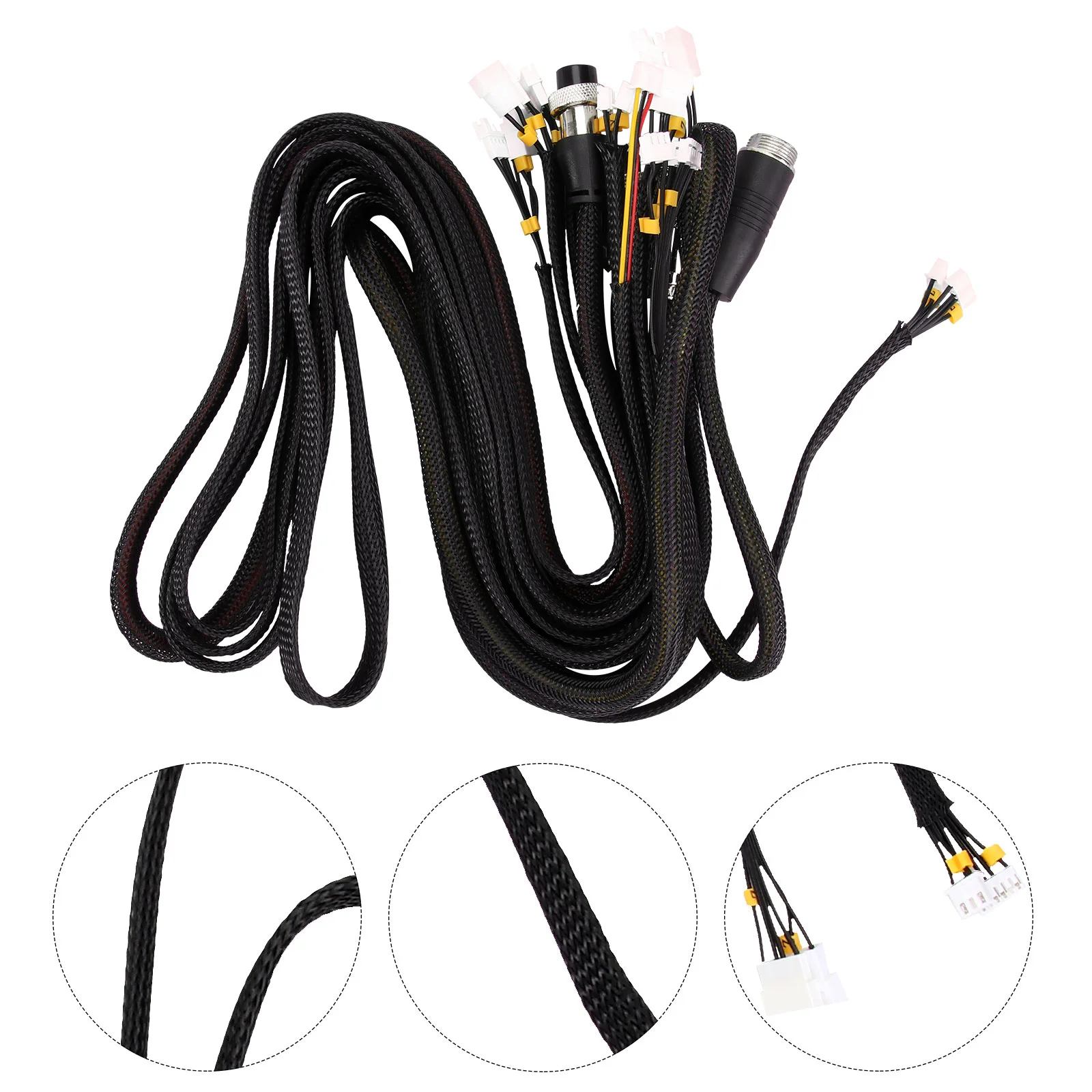 

1m Extension Cable Kit 3D Printing Accessory for CR- 3D Printer (Black)