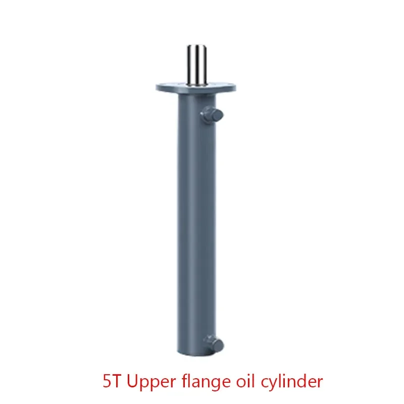 Hydraulic cylinder 5T upper flange cylinder complete two-way telescopic packaging pressure lift 2
