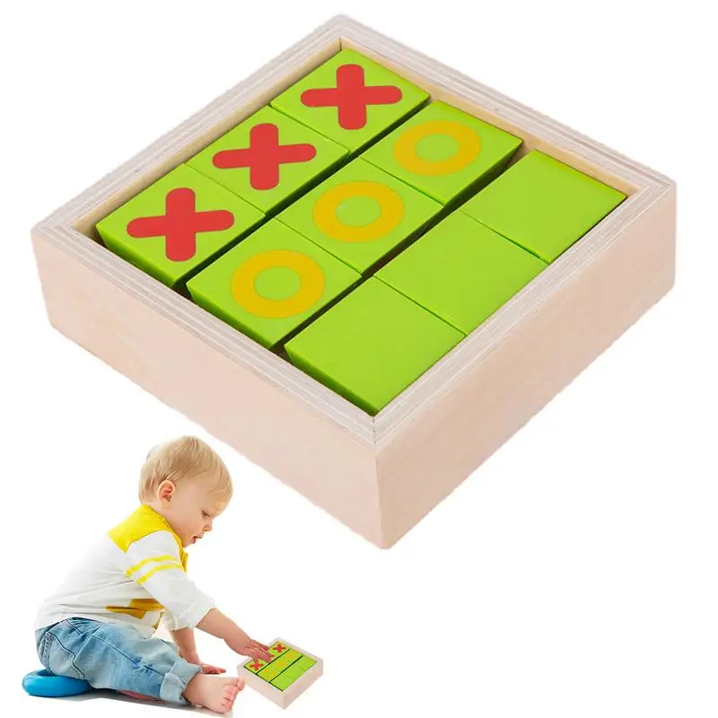 

Деревянные блочные головоломки Монтессори, цветные кубические головоломки, координация рук и глаз, интерактивные игрушки, игры для детей